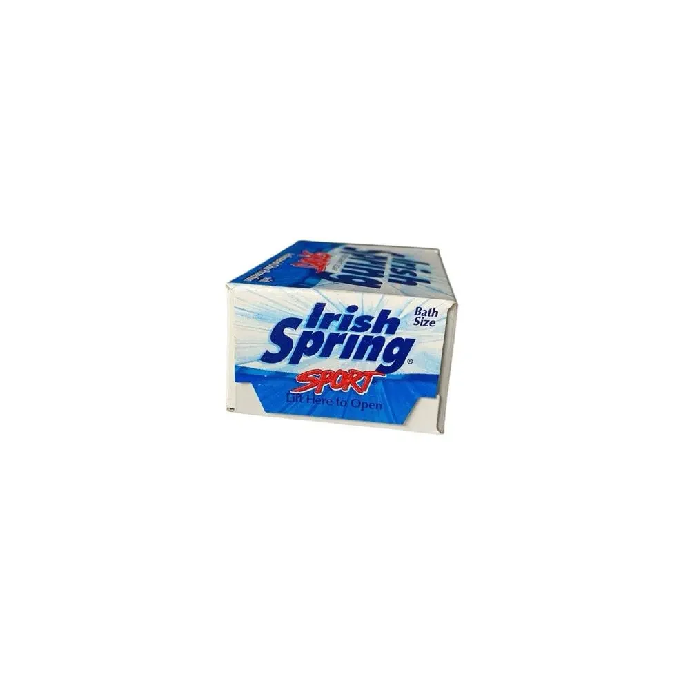 Vintage‎ Irish Spring Sport Deodorant Soap Bar Antibacterial 4.5 oz Sealed USA